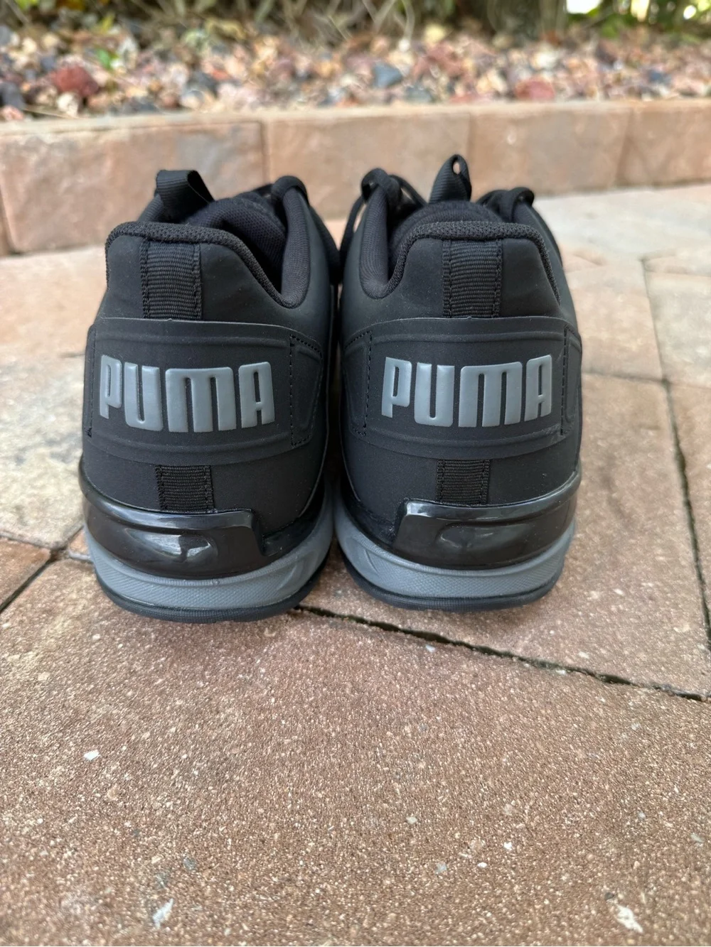 Puma Viz Runner Rapid Men's Sneakers Black Shoes Size US 12